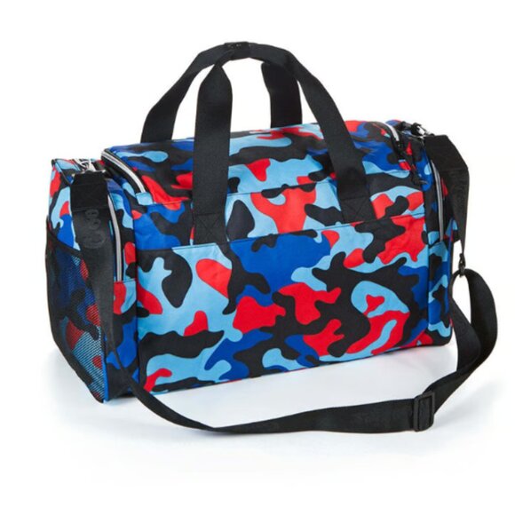 Cookies Blue Camo Heritage Smell Proof Duffle Bag - Picture 2 of 5